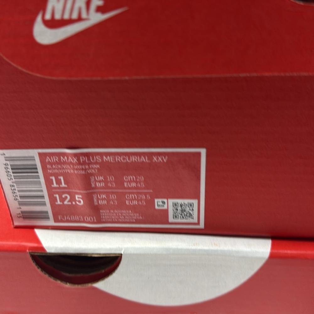 NEW Nike Air Max Plus Mercurial Mens Low Tuned Air Casual Shoes FJ4883-001 - Picture 14 of 16